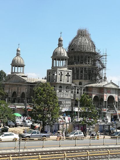 Die Kirche wird gerade renoviert, daher kann man sie derzeit nicht besuchen.