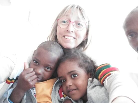 Die Kinder haben auch hier unser Herz im Sturm erobert.