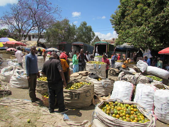 Überall buntes Treiben