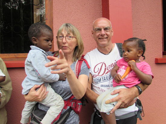 Die Kinder sind so herzig.