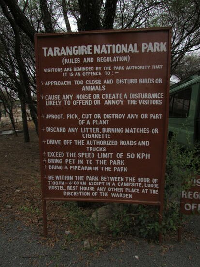 Nach ca. drei Stunden Fahrt kommen wir am Park an.