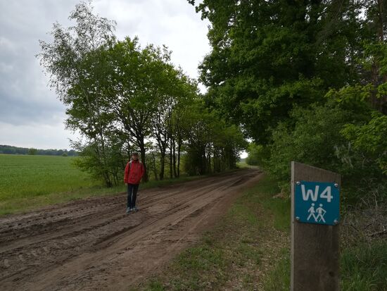 Der Weg ist mehr als gut ausgeschildert