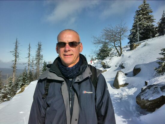 Matthias begleitet mich 