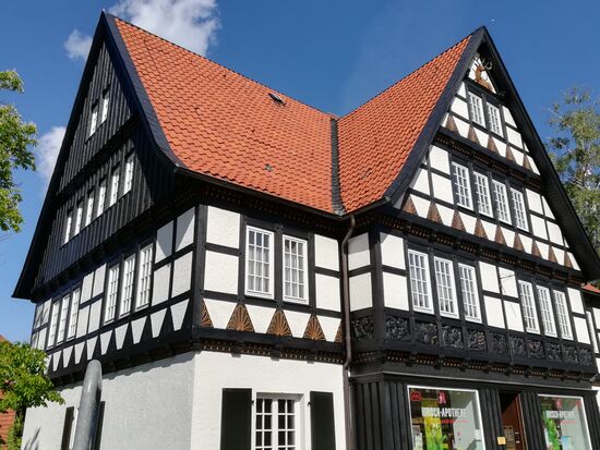 Wunderschön restaurierte Fachwerkhäuser