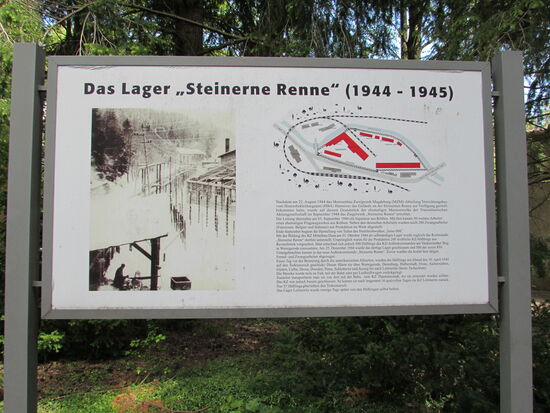 Hier wird eine der traurigen Geschichten deutscher Vergangenheit beschrieben, die sich hier abspielte.