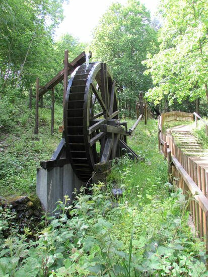 Mit einer solchen Anlage wurden früher die Bergbauschächte entwässert.
