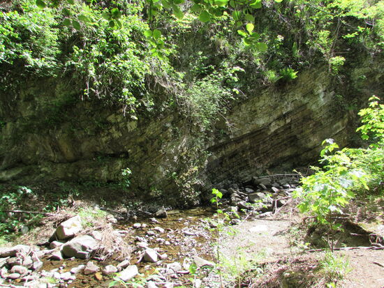 Spannende Verläufe von Gesteinsschichten