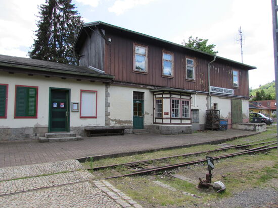 Der alte Bahnhof von Hasserode