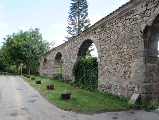 Westansicht des Klosters