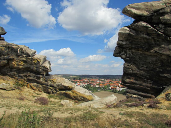 Blick auf Weddersleben