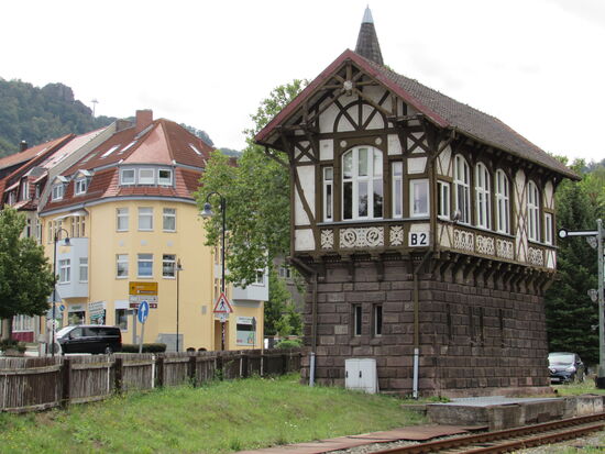 Das Stellwerk von Thale