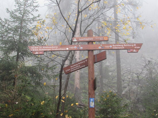 Noch 1,8km bis zum Rehberger Grabenhaus