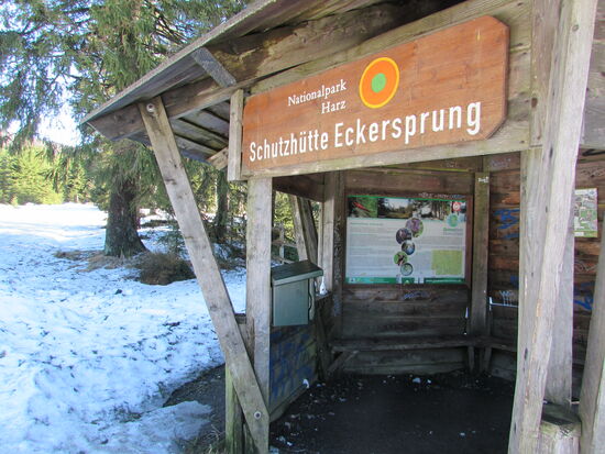 Wir sind an der ersten Stempelstelle angekommen 