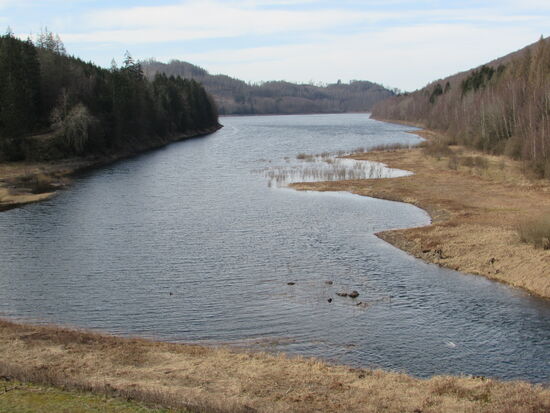 Ein erster Eindruck von der Talsperre