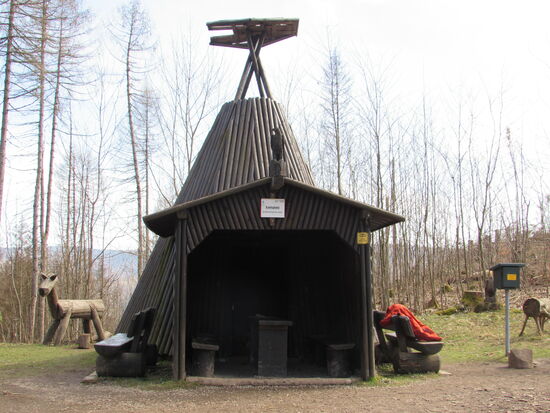 Der Eselsplatz - mit Stempelstelle 