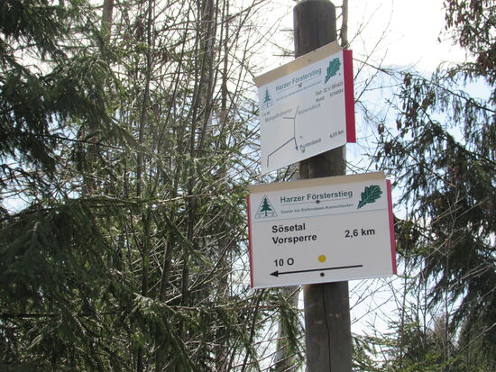 Nur noch 2,6 km und wir sind wieder am Parkplatz.