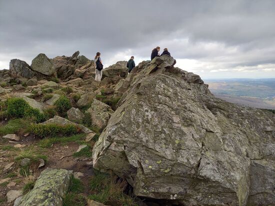 Wir treffen hier auch auf anderer Wanderer