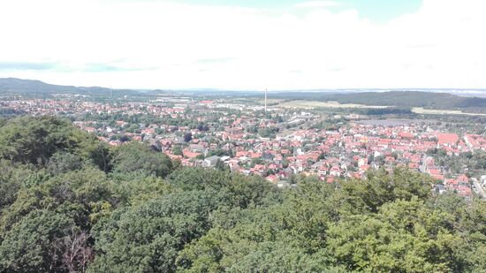 Blick auf Blankenburg