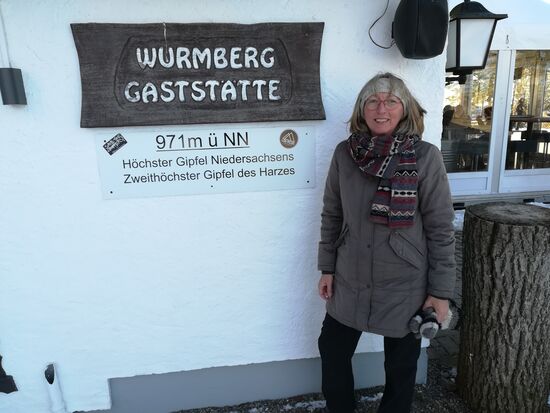 Hier sind wir im September 2016 schon einmal gewesen. Damals hatten wir allerdings nur Nebel und Regen und daher gar keine Sicht in die Ferne.