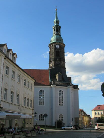 Die St Marien Kirche hat eine außergewöhnliche Architektur.