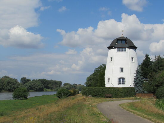 Eine Mühle als Wohnhaus - cool 