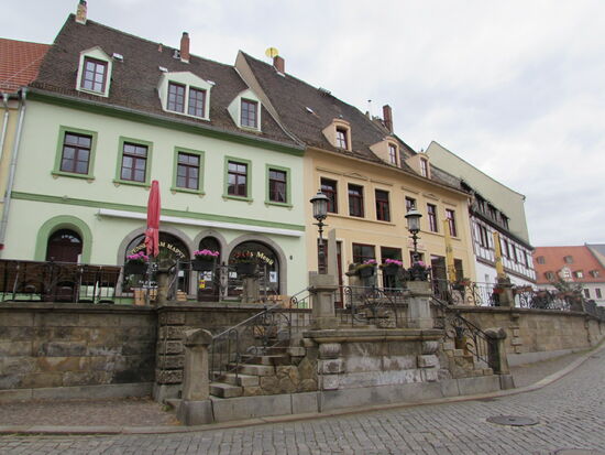 Historische Häuser am Marktplatz