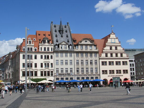 Historische Häuser am Markt