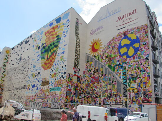 Auf dem Weg zum Bahnhof.