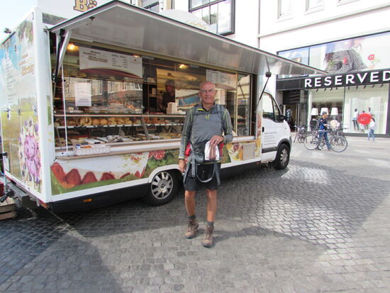 Wir haben die Gelegenheit genutzt und gleich etwas Proviant besorgt.