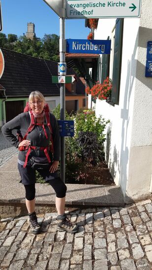 Die Stiefel sind wieder geschnürt - auf geht's in einen weiteren Pilgertag