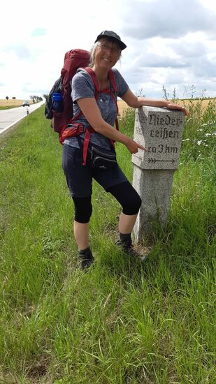 Unser Weg führt an Niederreißen vorbei direkt nach Oberreißen.