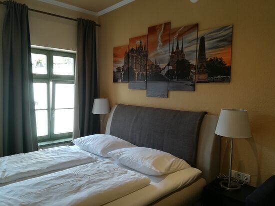 Wir sind glücklich angekommen. Für die letzten zwei Nächte gönnen wir uns ein Upgrade.