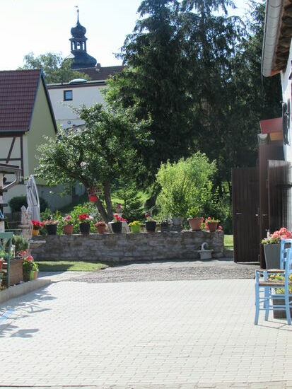 Dörfliche Idylle im Hinterhof