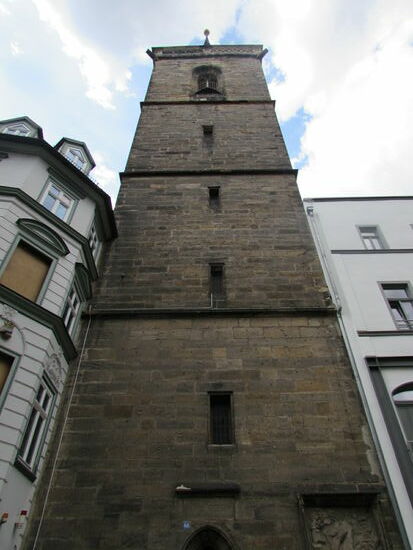 Auch der Bartholomäusturm ist dort zu finden.