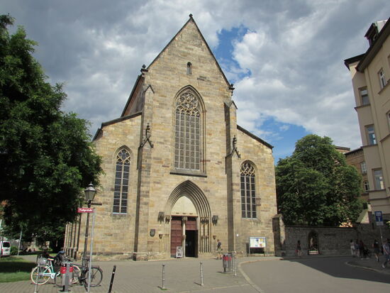 Die Predigerkiche ist nur wenige Schritte weiter.