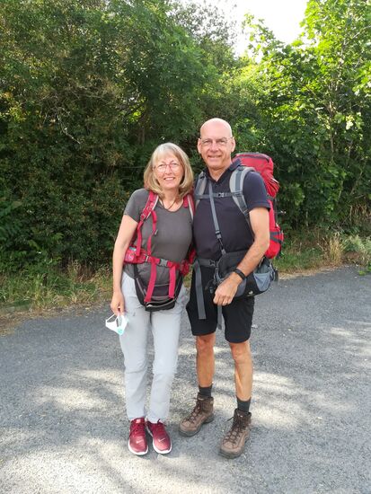 Kurz vor der Abfahrt in Braunschweig