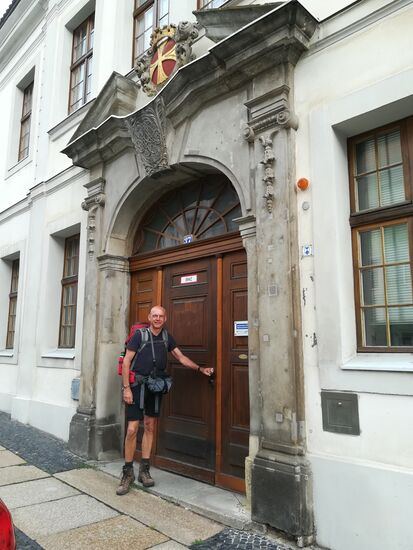 8:30Uhr machen wir uns auf den Weg. Mal sehen wie weit uns unsere Füße tragen.