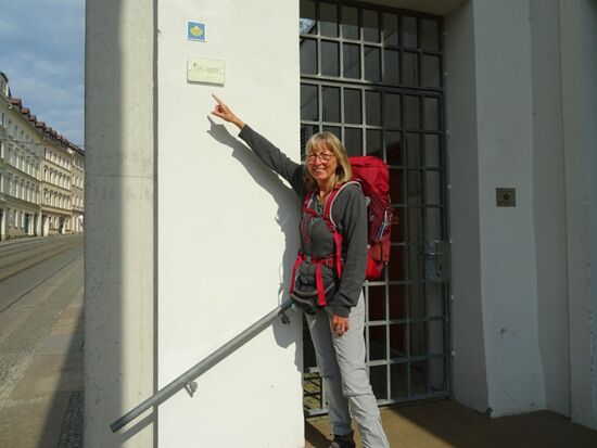 Die erste Jakobsmuschel am heutigen Tag 