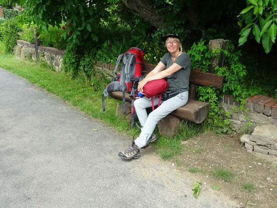 Kurze Pause in Liebstein