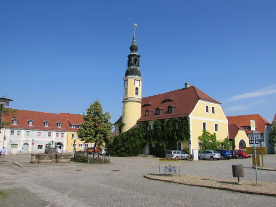 In Weißenberg kaufen wir ein bisschen Kuchen als Wegzehrung ein.