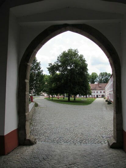 Eingangstor zum Kloster St Marienstern