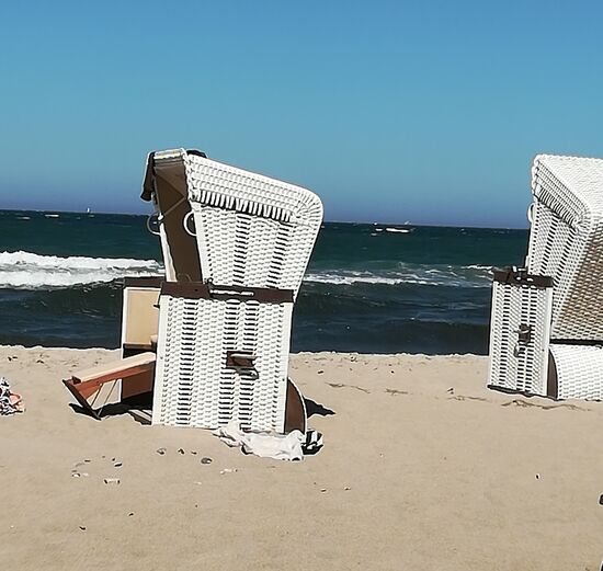 Die Ostsee ohne Strandkörbe ist nicht vorstellbar.