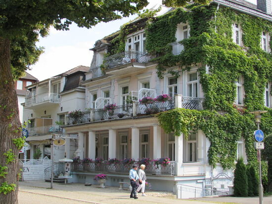 Häuser in unmittelbarer Nähe zum Schloss