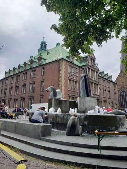 Treffpunkt am Neptun Brunnen