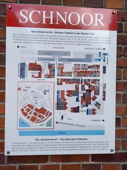 Uns zieht es noch einmal in das schöne Schnoor Viertel.