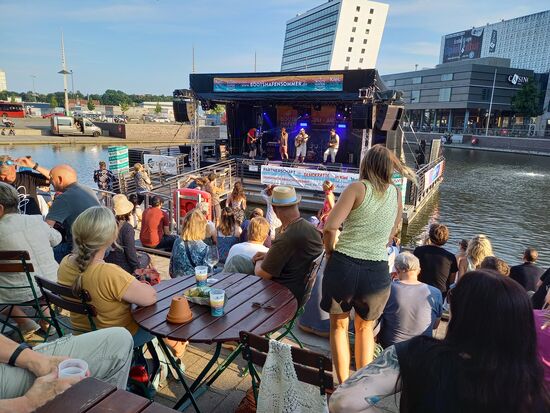 Auch das kulinarische Angebot kommt nicht zu kurz.