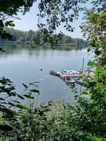 Blick auf den Baggersee