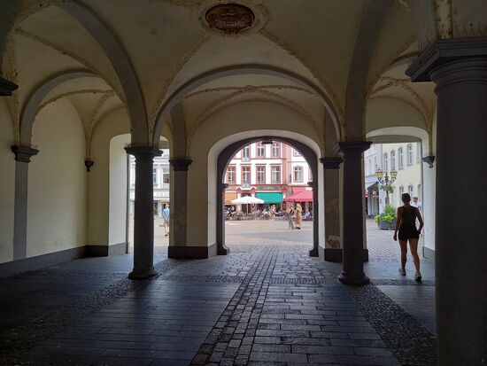 Weiter geht`s zum Rathausplatz