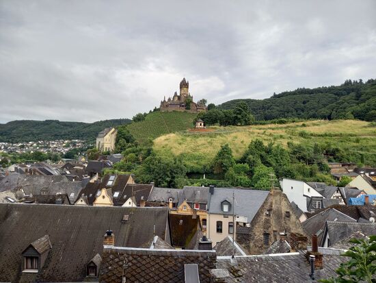 Blick auf die Reichsburg