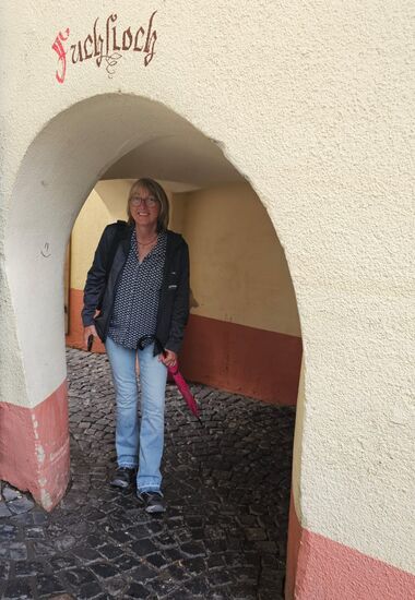 Das kleinste Stadttor von Cochem.